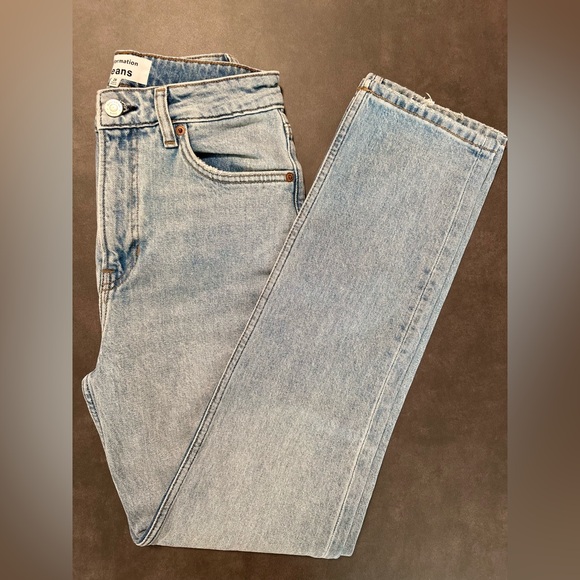 Reformation Liza Ultra High Rise Straight Jeans - Picture 5 of 7